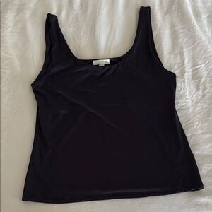 H&M Black Fitted Sleeveless Tank Top